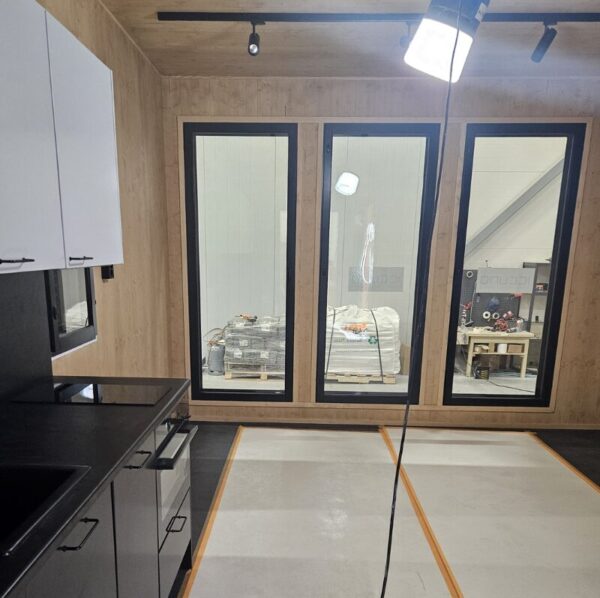 Ruka Parkside 1 - moduulihuoneistojen toteutus