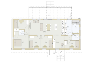 Jasmiini Plus - pohjapiirros