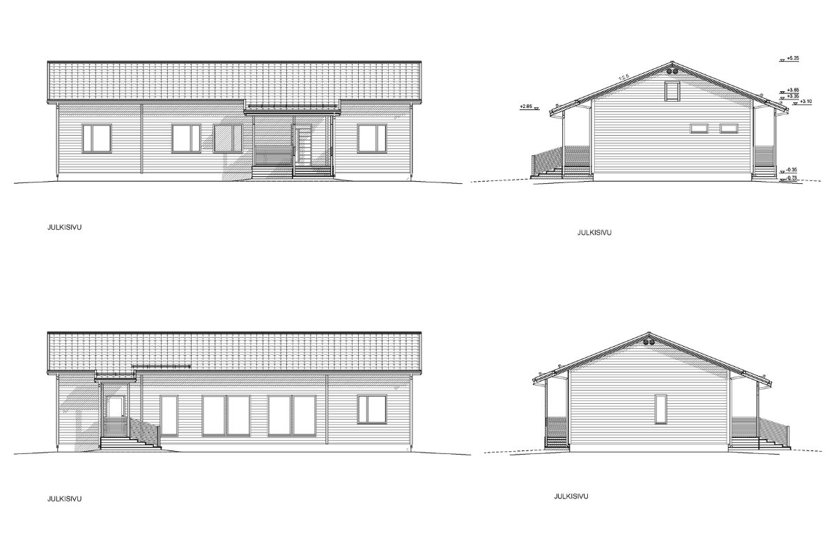 Jasmiini - Julkisivut
